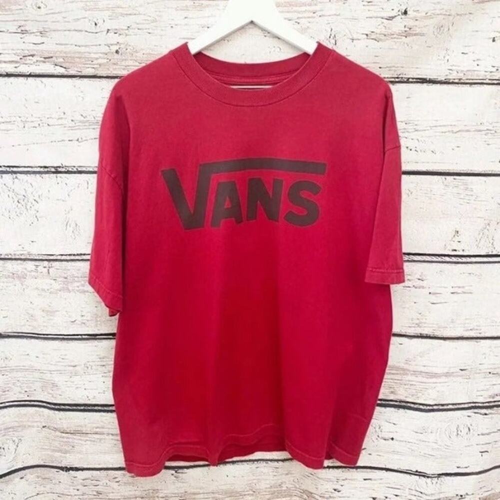 VANS Red Shirt Sz XL